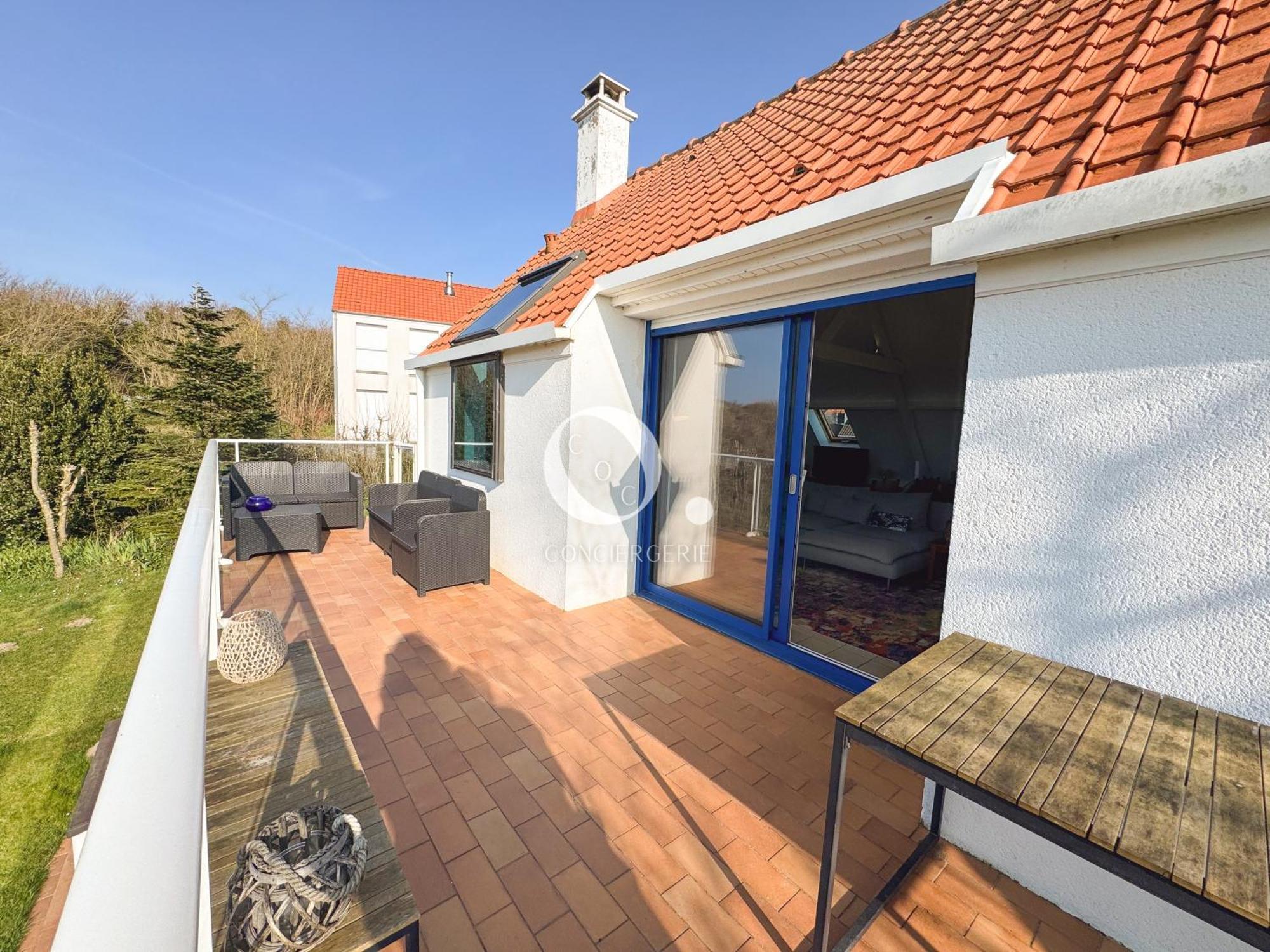 Coc - Villa Le Grand Terrain - Vue Mer Wissant Exterior photo