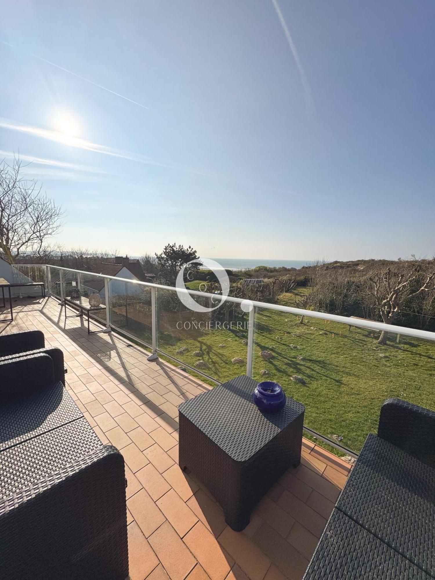Coc - Villa Le Grand Terrain - Vue Mer Wissant Exterior photo